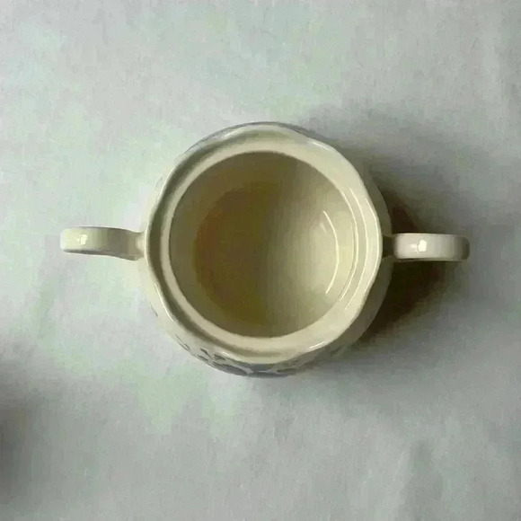 Nikko Blue Peony Sugar Bowl And Creamer Pattern:  Blue Peony - Picture 8 of 11